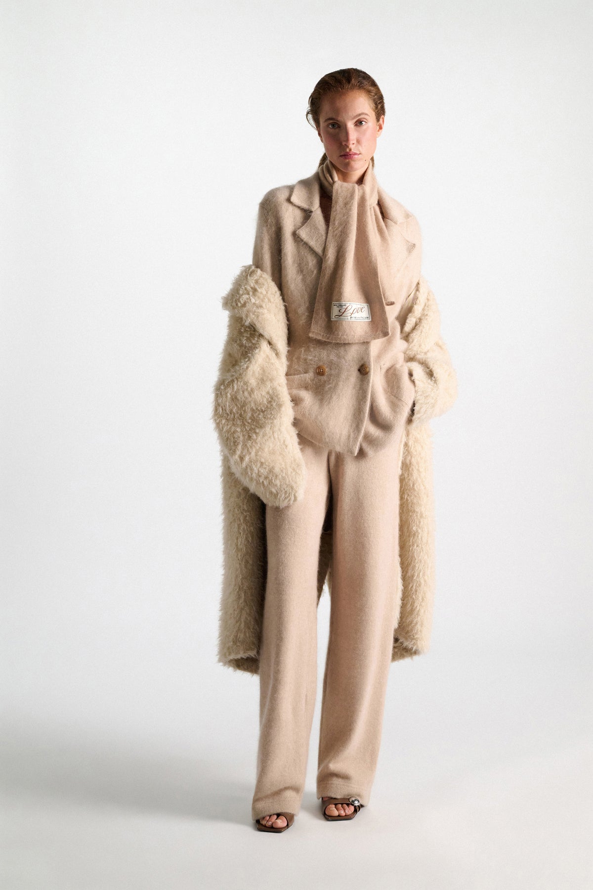 Fluffy Skjerf