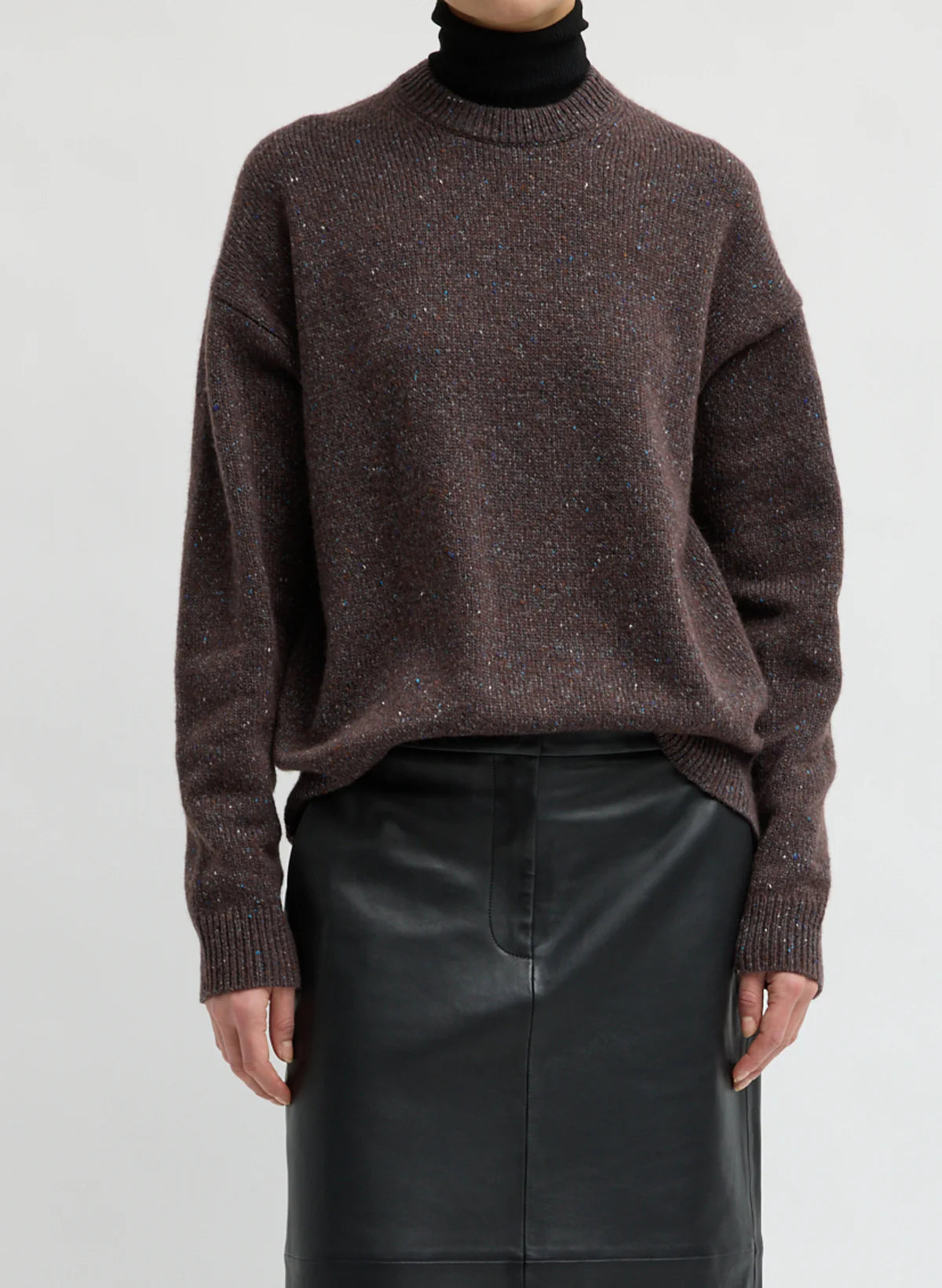 Speckled Crewneck